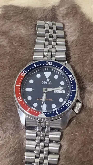 SEIKO 자동 와인딩 다이버 워치