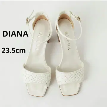 미사용 DIANA 다이애나 앵클 스트랩 샌들 뜨개질 23.5