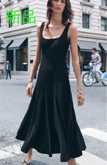 택 포함 새상품 11000엔! ZARA 자라*미디 원피스 M