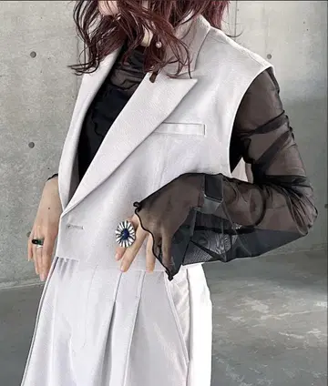 PAGEBOY 롤업 슬랙스 프리 화이트 팬츠 흰색