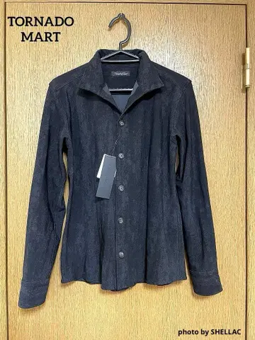 TORNADO MART 섀도우 그런지 하이텐션 블랙 셔츠