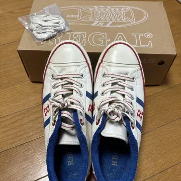REGAL R 마크 캔버스 스니커즈 24.5cm