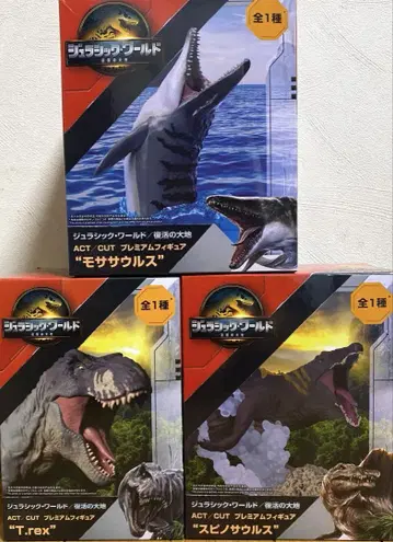 쥬라기 월드 피규어 T-Rex 모사사우루스 스피노사우루스
