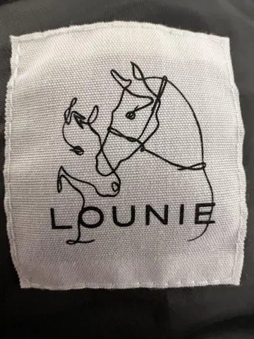 LOUNIE 플로럴 플레어 롱 스커트