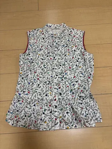 PAUL SMITH 꽃무늬 슬리브리스 셔츠 사이즈 L