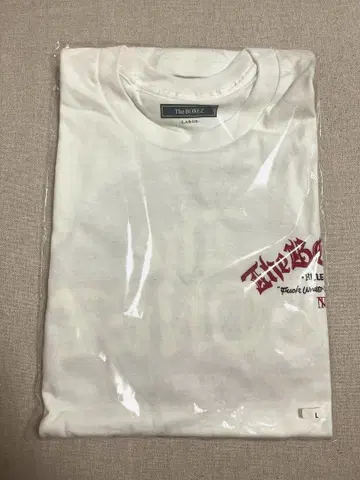BONEZ 티셔츠 L 사이즈 화이트