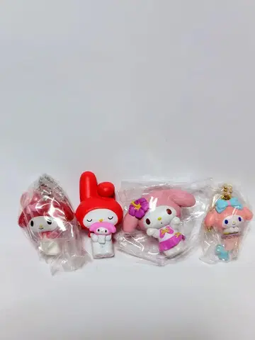 마이멜로디 인형과 함께 피규어 모두 함께 휴가 컬러 컬렉션