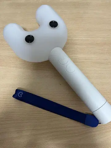 캐릭터형 응원봉 파란색 미사용품