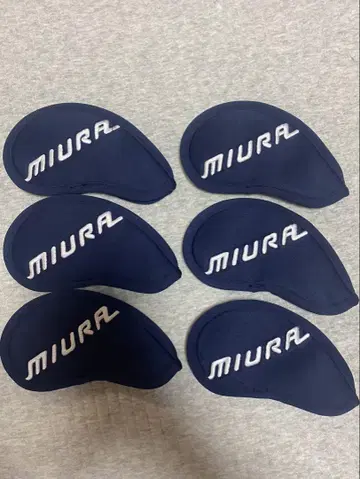 미우라기켄 MIURA 아이언 헤드 커버 6개 세트
