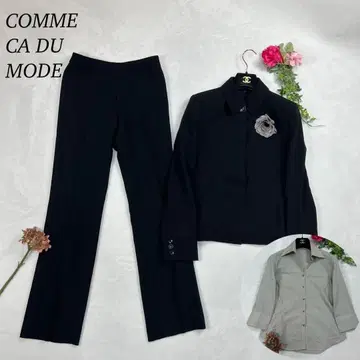 H829 M 코무사데 모드 팬츠 세트업 블랙 여성용