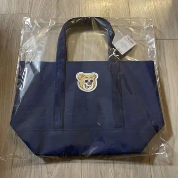 라브러리 바이 페이러 네이비 토트 테디 올드 테디