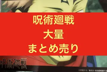 기간 한정 주술회전 대량 묶음 판매