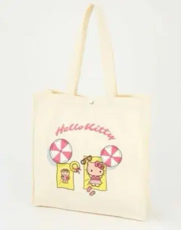 일광화상 키티 토트백 아베일 아이보리