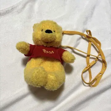 푸우 봉제 인형 미니백 디즈니