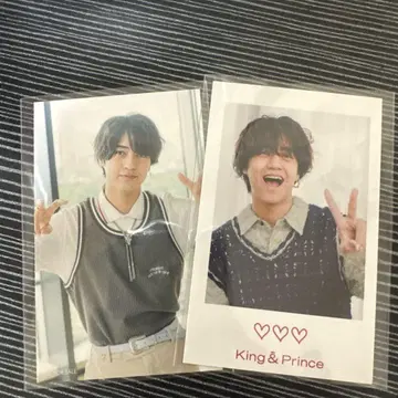 King & Prince 타카하시 카이토 트레이딩 카드 2종 세트