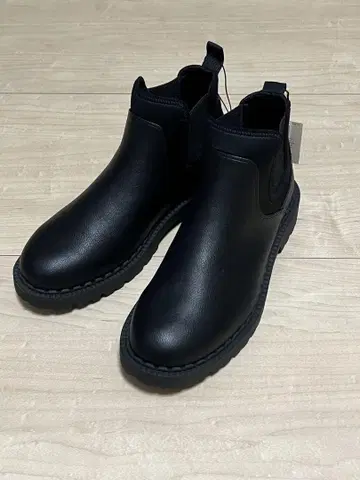 UNIQLO 사이드 고어 부츠 26.0cm 블랙