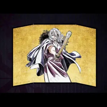 귀멸의 칼날 우즈이 텐겐 ufotable WEB 복권 미니어처 병풍