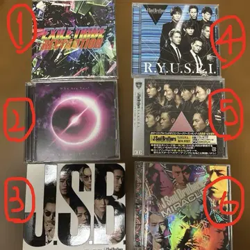 3대째 J Soul Brothers CD DVD 묶음 판매