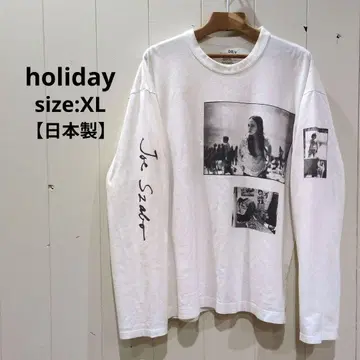 휴일 홀리데이 롱 티셔츠 조 Szabo 조스자보 XL