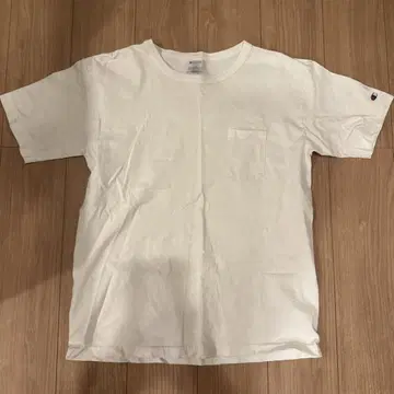 Champion T1011 L 화이트 티셔츠