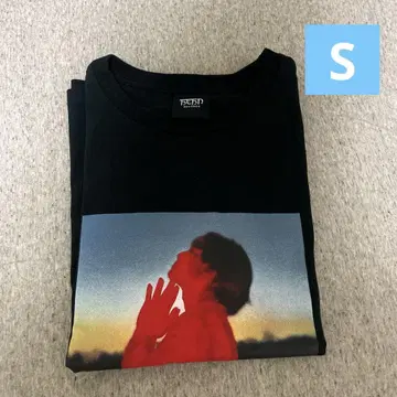 후지이 카제 LOVE ALL SERVE ALL 포토 티셔츠