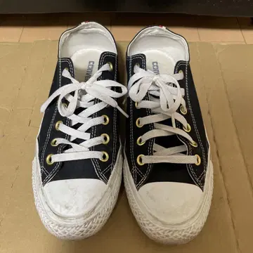 CONVERSE ALL STAR 블랙 스니커즈