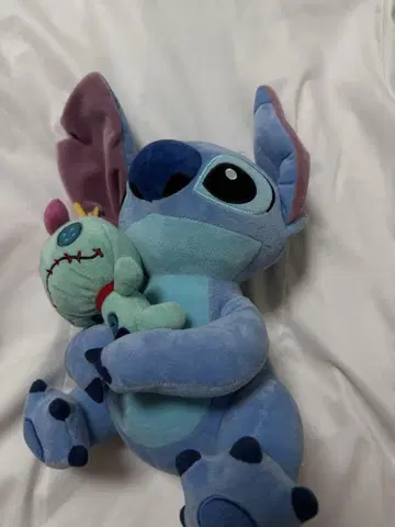 스티치 인형 대형 파란색