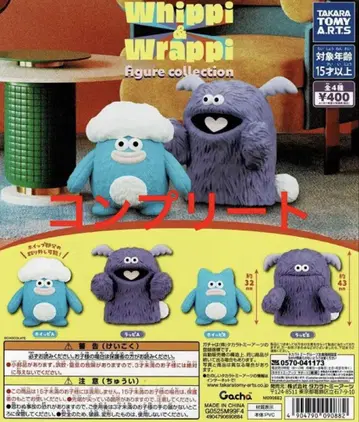 Whippi & Wrappi figure collection 전4종 가챠