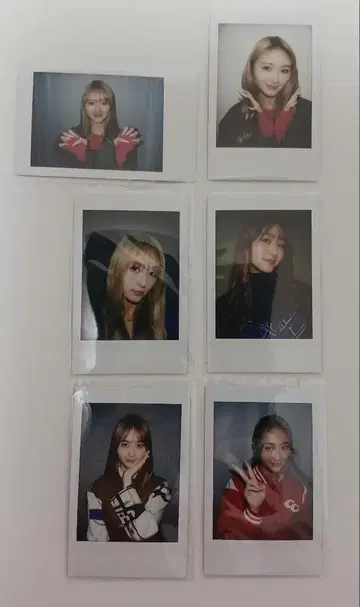 Girls2 스미타니 모모카 폴라로이드 사진 6장 세트