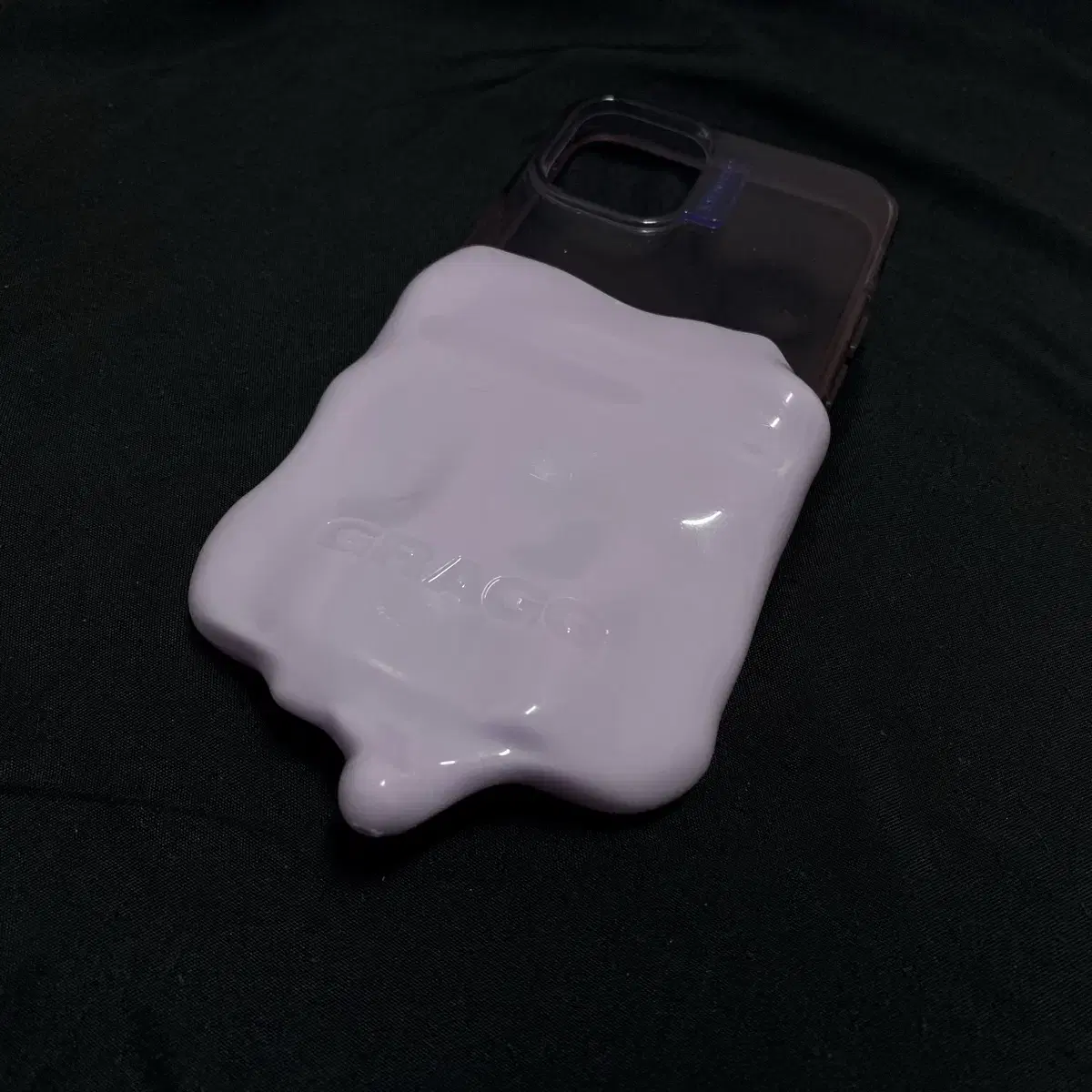 gragg iPhone 12 mini Double Layer Phone Case (Purple) on