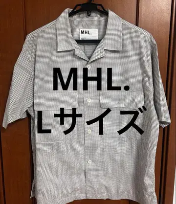 MHL. 코튼 셔츠 MARGARET HOWELL 마가렛호웰 새상품급