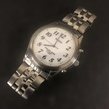 SEIKO 티타늄 라디오 컨트롤 손목시계 5B21-0AD0 일본제