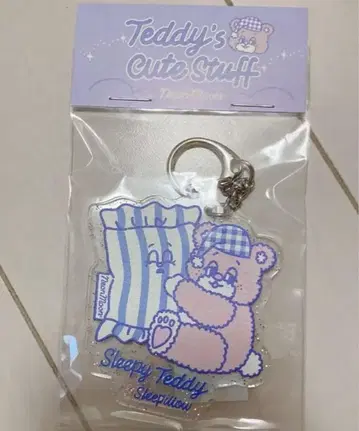 Neon moon 한국 잡화 아크릴 sleepy teddy