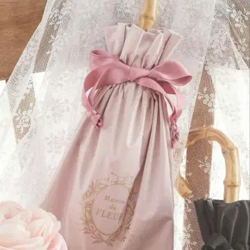 메종 드 플뢰르 접이식 양산 우천 겸용 핑크