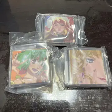 맥로스 F 미니 CD 컬렉션 가챠가챠 3점 세트