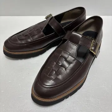 [컨디션 최상] NAGATA SHOES 메쉬 그루카 로퍼 25cm
