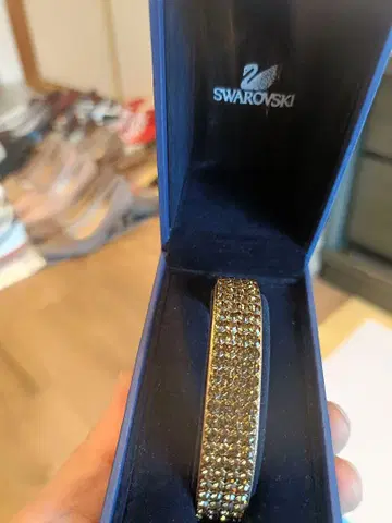 Swarovski 골드 뱅글