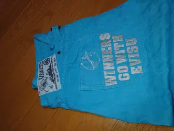 Evisu 스카이블루 데님 팬츠 38