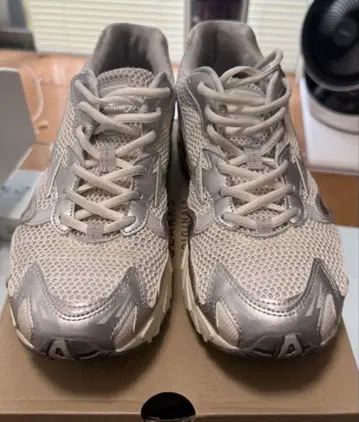 Mizuno WAVE RIDER 10 실버/화이트