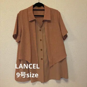 LANCEL M 사이즈 반팔 셔츠