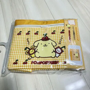 아베일 폼폼푸딩 뚜껑 수납 박스 체크 체리