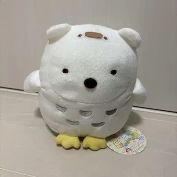 스미코구라시 흰곰 부엉이 모두 함께 새 친구들 둥글둥글한 인형