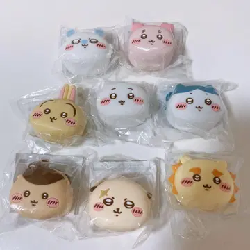 치카와 얼굴 미니 실리콘 파우치 전 8종 완전 세트