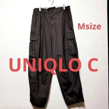유니클로 C 2025 봄/여름 신제품 와이드 핏 카고 팬츠 M