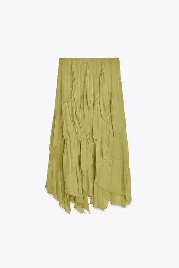 ZARA ZW 컬렉션 프릴 스커트