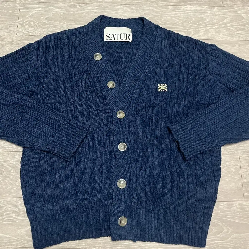 SATUR | 세터 Satur Saeteo Faro Oversized Boucle Cardigan M
