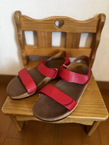 핏플롭 가죽 샌들 US7 EU38 24cm 24.5cm