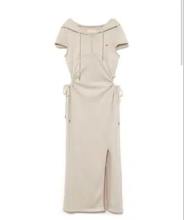 andmary Emily slit dress 베이지