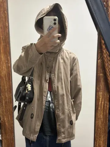 더블 지퍼 자켓 y2k