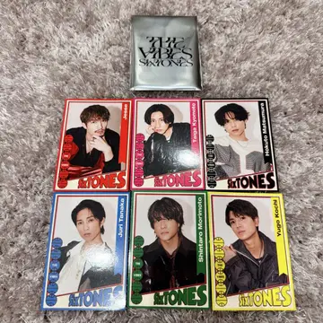 SixTONES VVS 트레이딩 카드 6매 세트 판매
